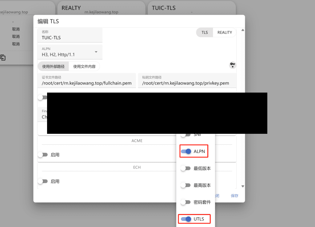 使用 S-UI 面板搭建 TUIC 加密方式科学上网 使用 S-UI 面板搭建 TUIC 加密方式科学上网